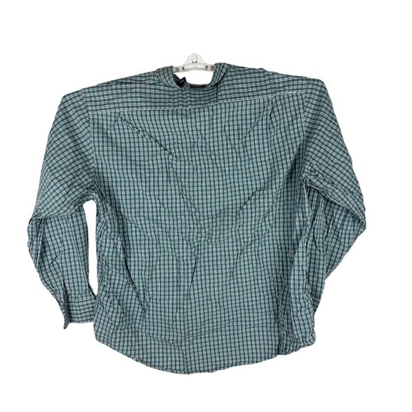Izod Men's Button-Down Long Sleeve Plaid Shirt XXL Easy Care Cotton Blend - Picture 2 of 6